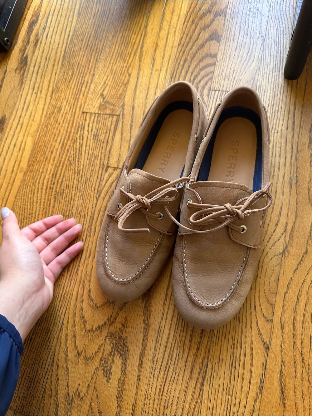 Sperry Men’s Brown Leather Boat Shoes